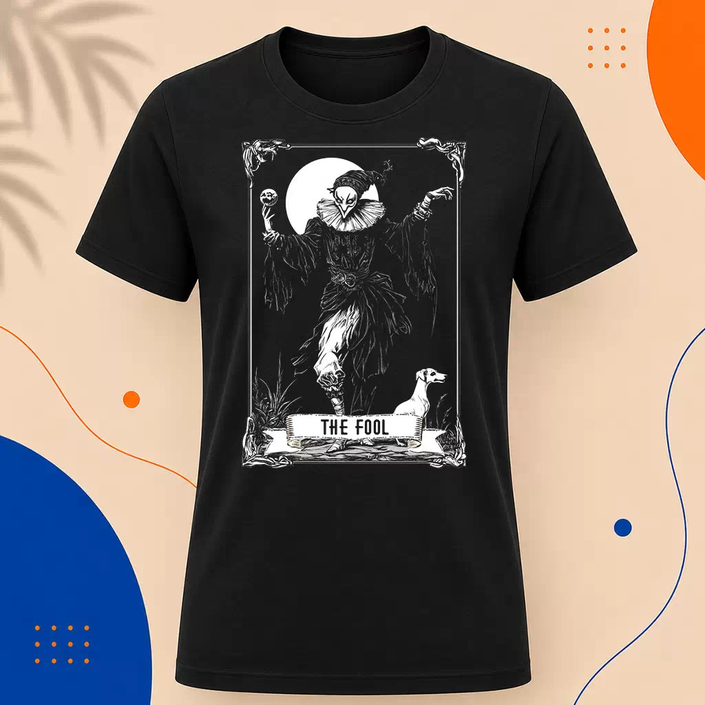 Pánské tričko - The Fool - Blázen - Tarot - Velká Arkána